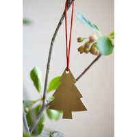 Brass Tree Ornament