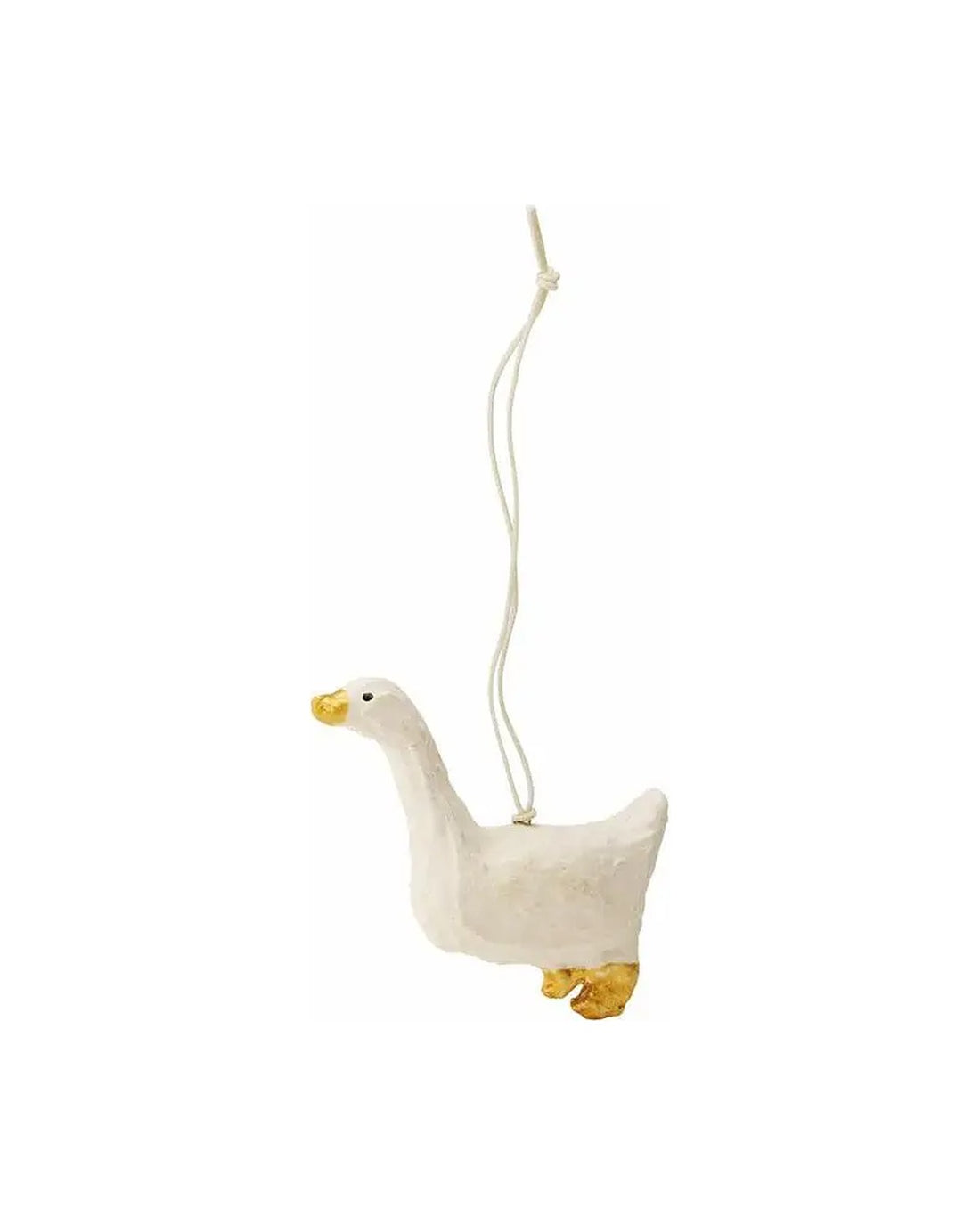 Paper Mache Duck Ornament