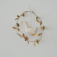 Paper Mache Duck Ornament