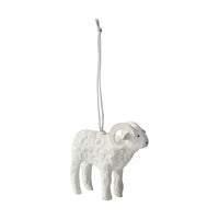 Paper Mache Goat Ornament