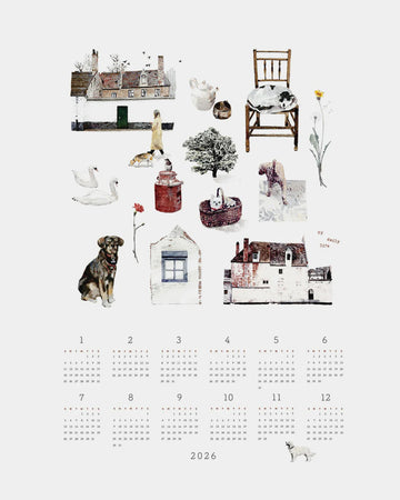 2026 Linen Calendar: My Daily Life