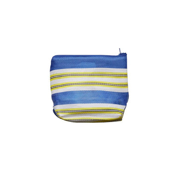 Lucy Pouch - Blue Yellow Line
