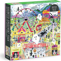 Michael Storrings Haunted Amusement Park 500 Piece Puzzle