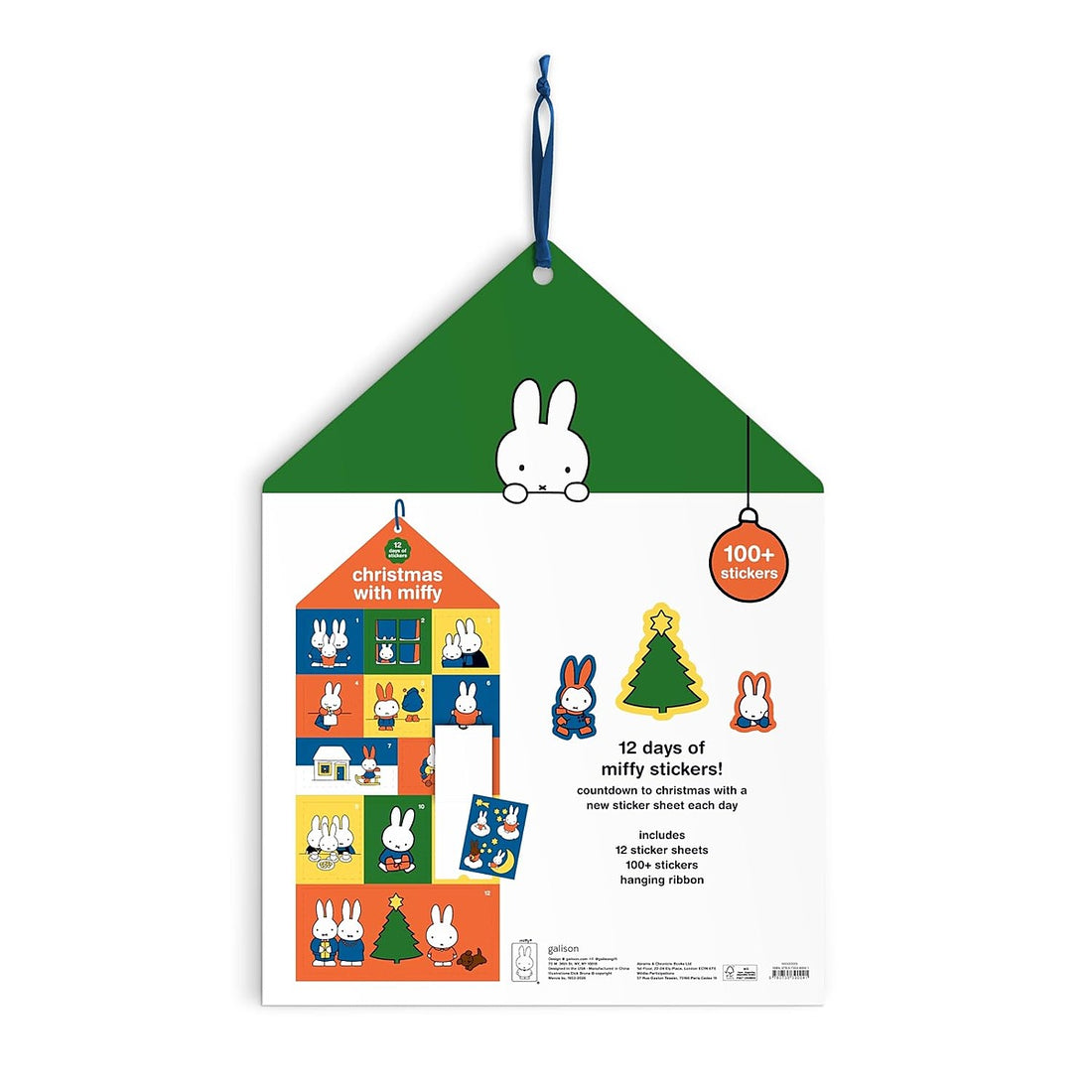 Christmas with Miffy: Sticker Countdown