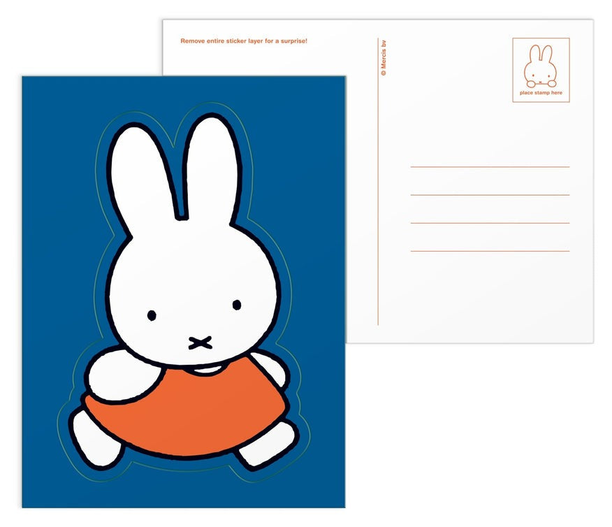 Miffy Sticker Surprise Postcards