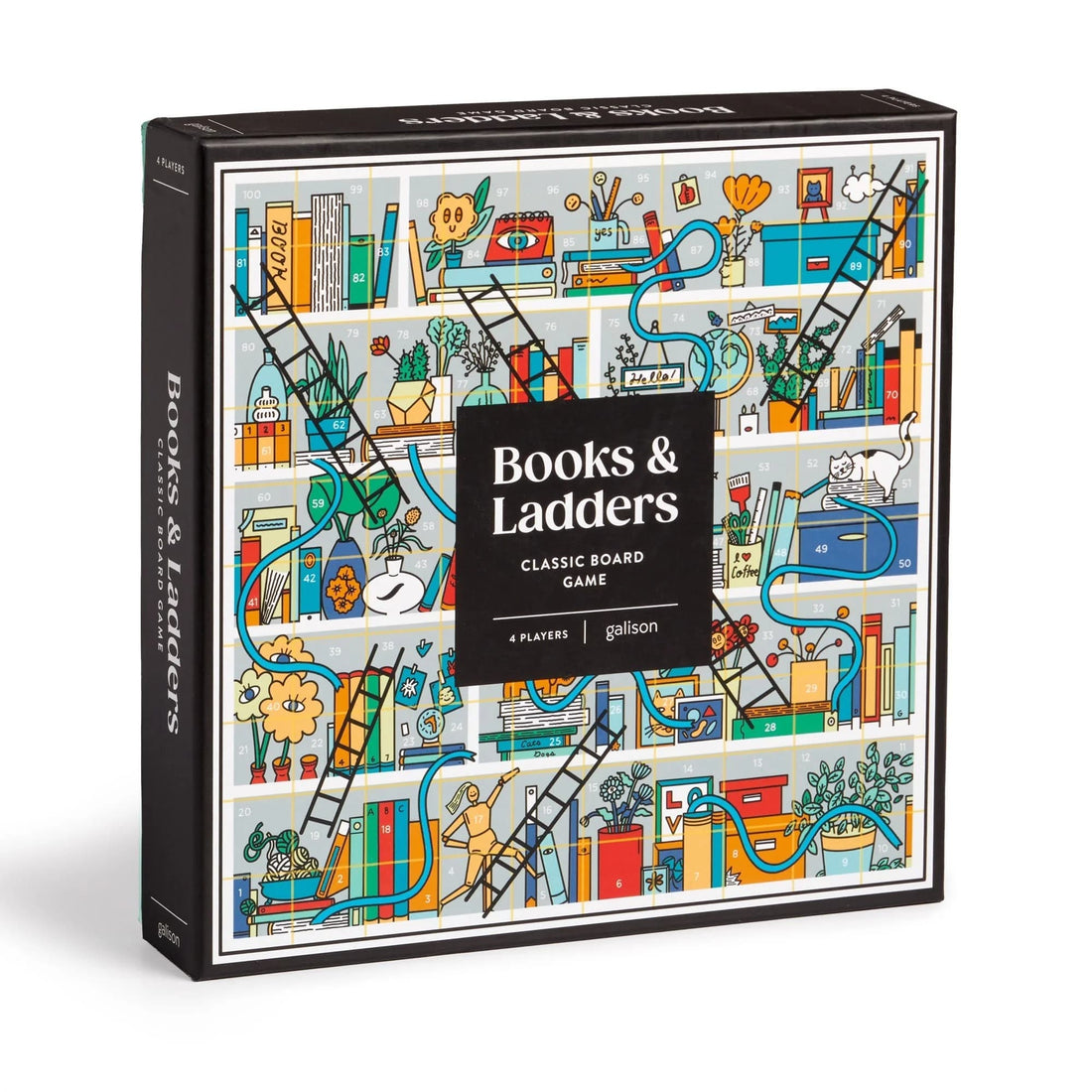 Books and Ladders Classic Board Game - Parkette.