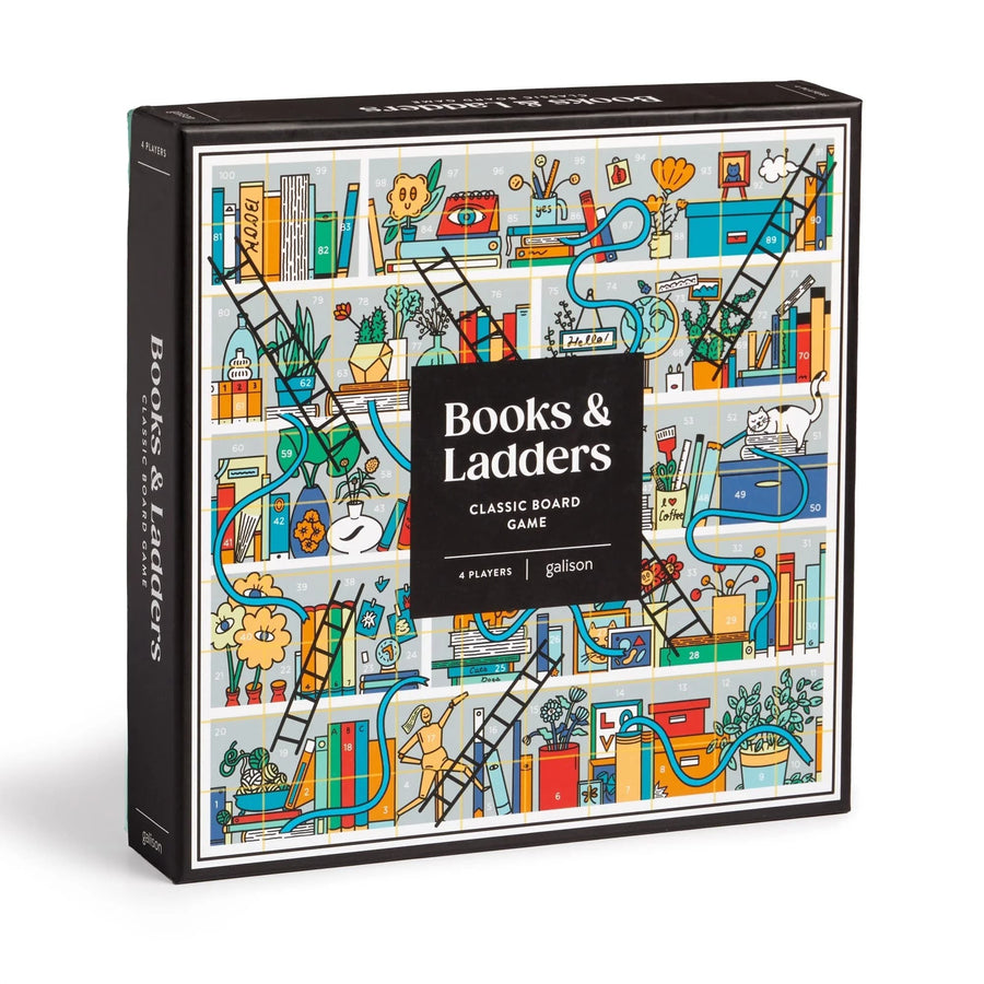 Books and Ladders Classic Board Game - Parkette.