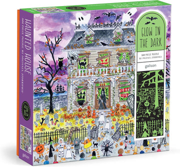 Haunted House – 500 Piece Glow in The Dark Jigsaw Puzzle