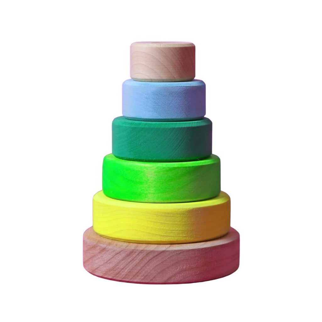 Small Conical Tower — Neon Green - Parkette.