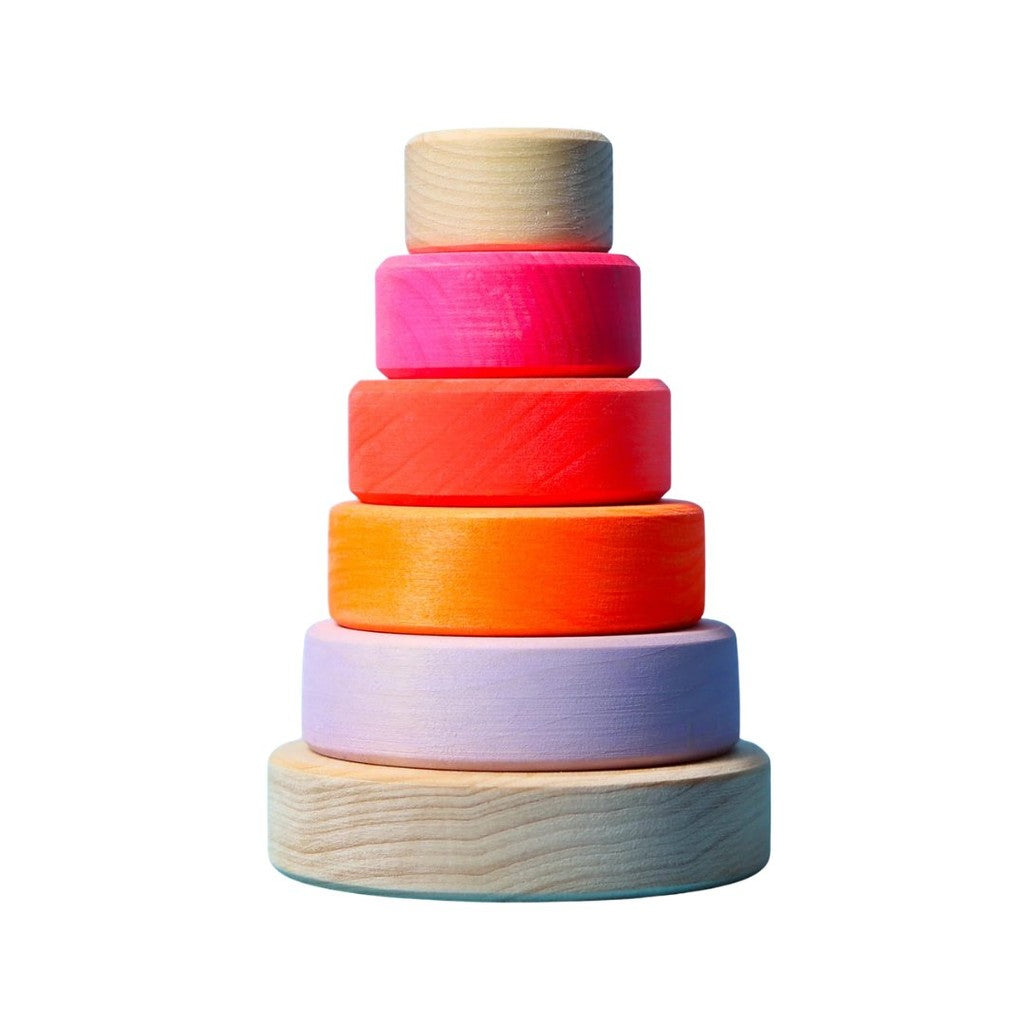Small Conical Tower — Neon Pink - Parkette.