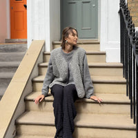 Adult Merino Wool Vest - Stone Grey
