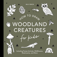 How to Draw: Mushrooms & Woodland Creatures - Parkette.