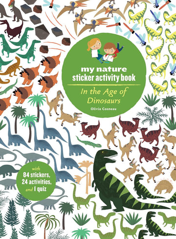 In the Age of Dinosaurs: My Nature Sticker Activity Book - Parkette.