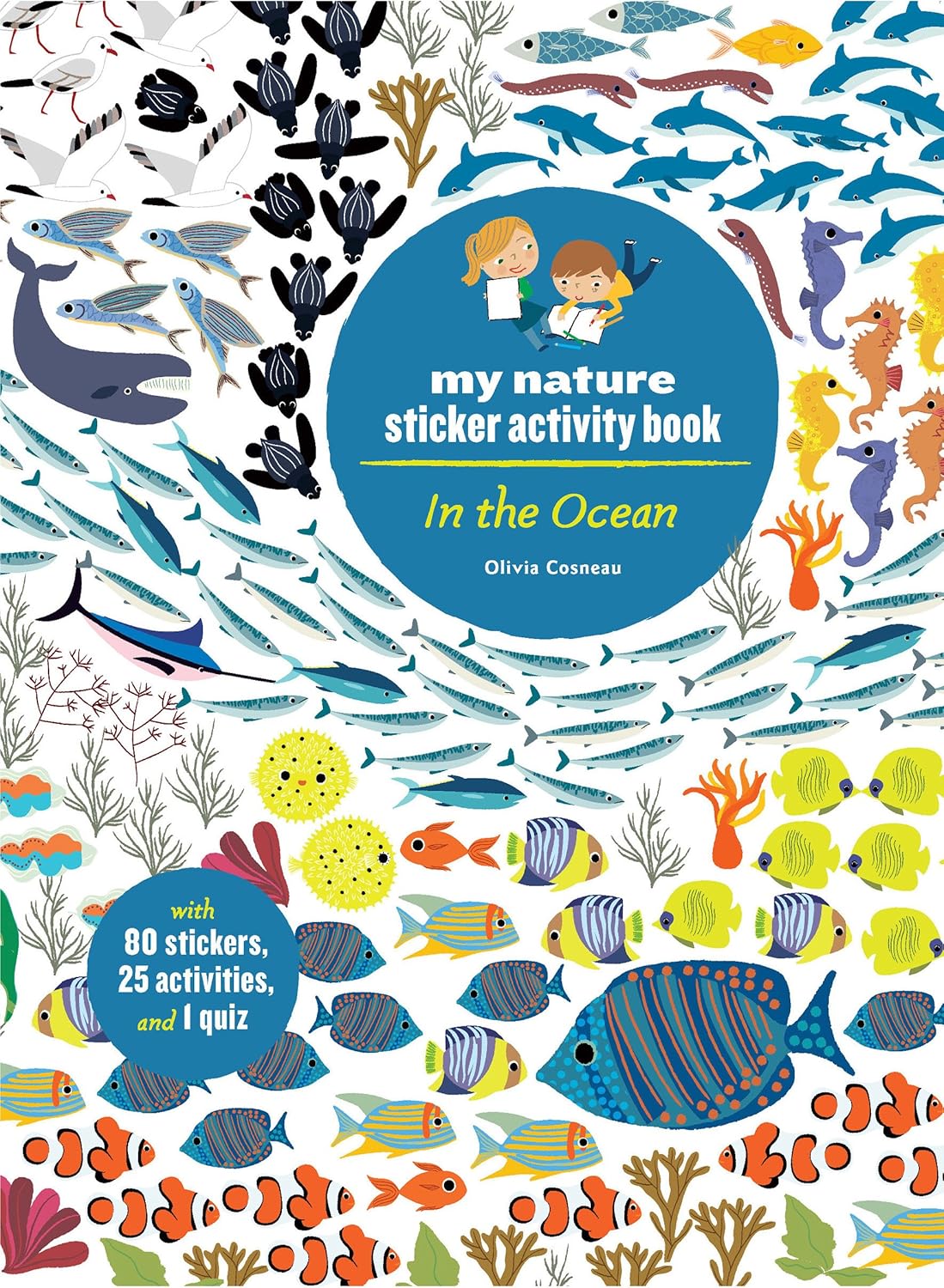 In the Ocean: My Nature Sticker Activity Book - Parkette.