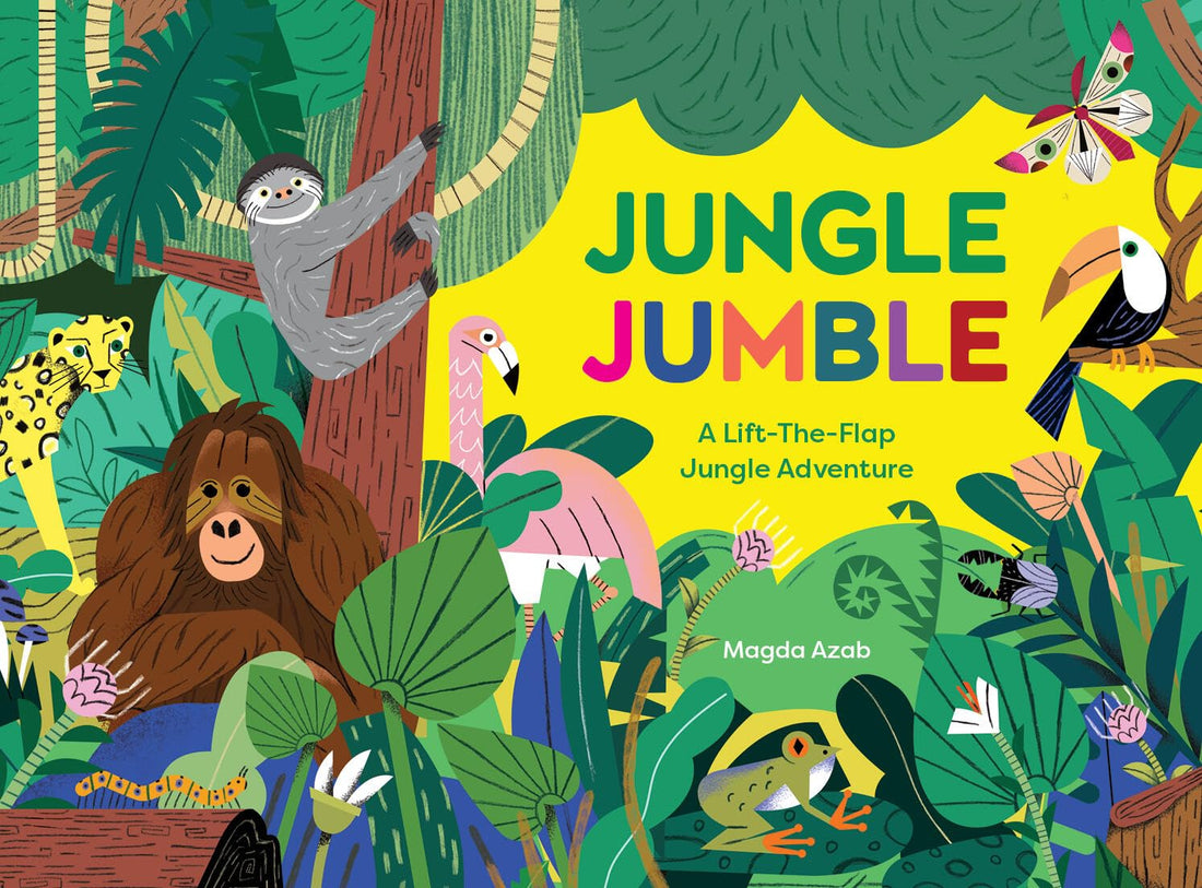 Jungle Jumble: A Lift-the-Flap Jungle Adventure - Parkette.