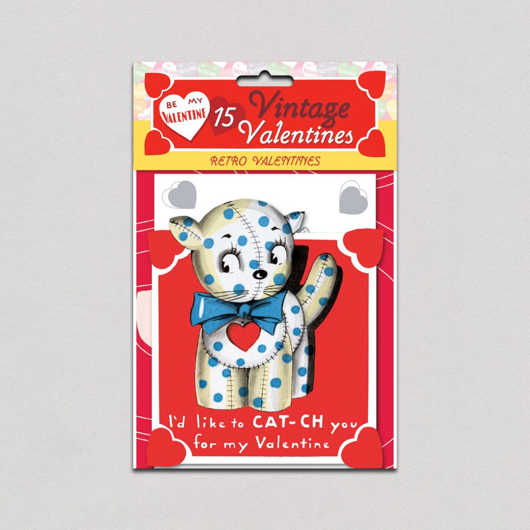 15 Vintage Valentines - Retro Valentines - Parkette.