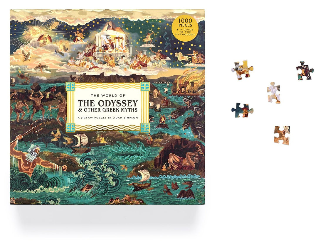The World of the Odyssey & Other Greek Myths 1000 Piece Puzzle