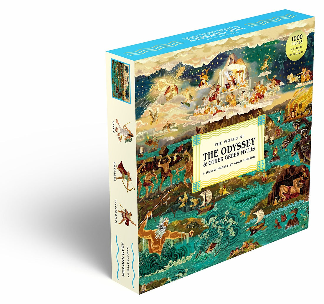 The World of the Odyssey & Other Greek Myths 1000 Piece Puzzle