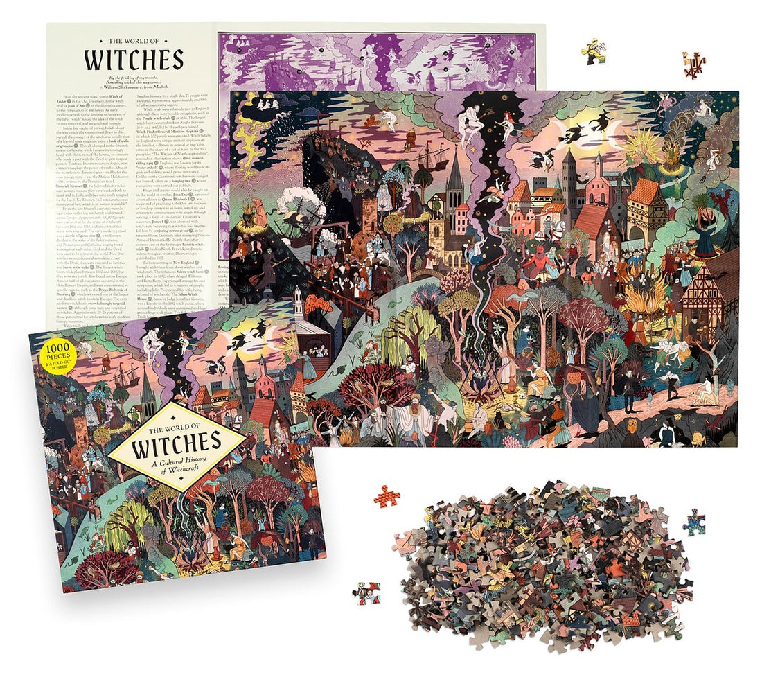 The World of Witches 1000 Piece Puzzle