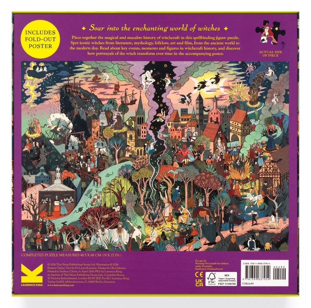The World of Witches 1000 Piece Puzzle