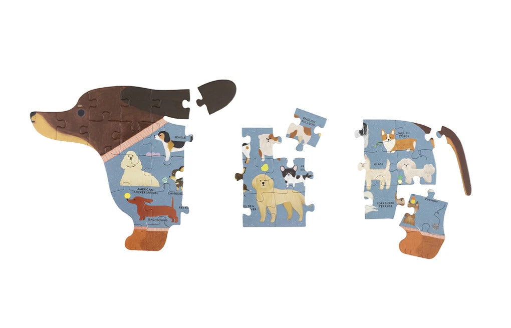 The A to Z of Dogs - A Very Looooong Jigsaw Puzzle - Parkette.