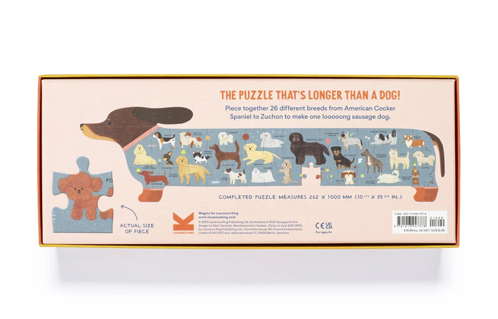 The A to Z of Dogs - A Very Looooong Jigsaw Puzzle - Parkette.