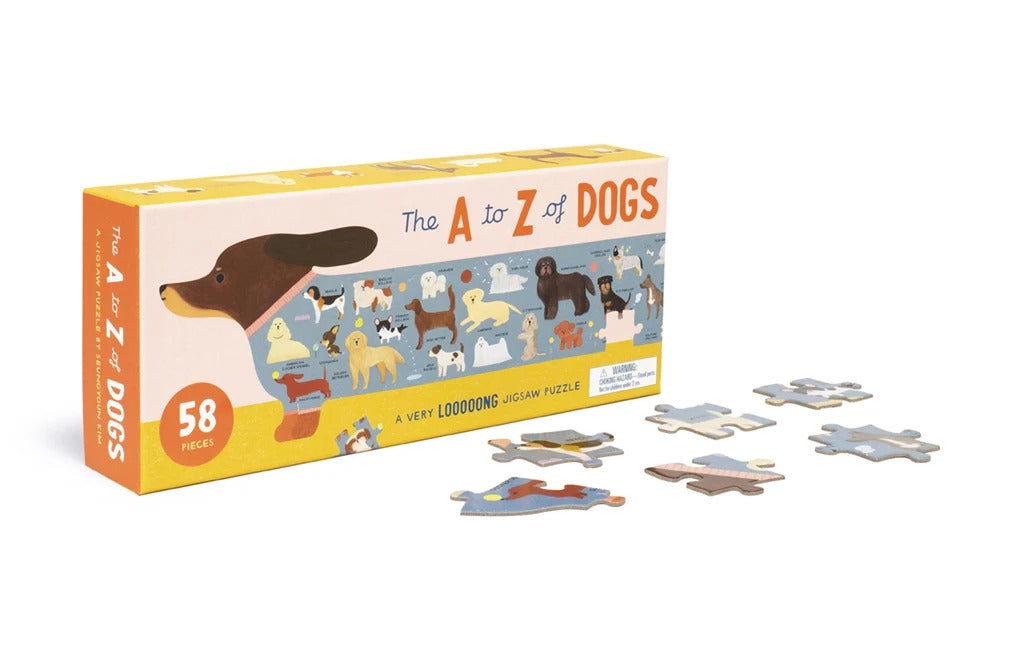 The A to Z of Dogs - A Very Looooong Jigsaw Puzzle - Parkette.