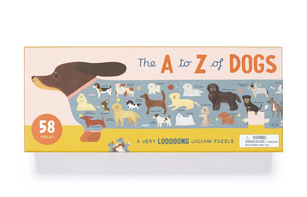 The A to Z of Dogs - A Very Looooong Jigsaw Puzzle - Parkette.