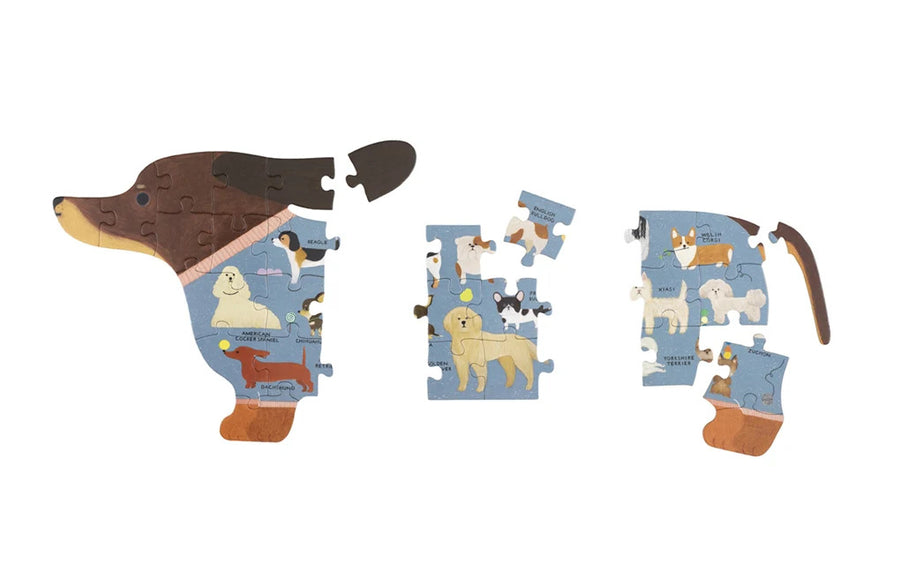 The A to Z of Dogs - A Very Looooong Jigsaw Puzzle - Parkette.
