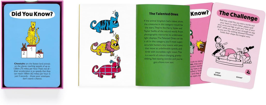 Beat The Cheetah! Card Game - Parkette.