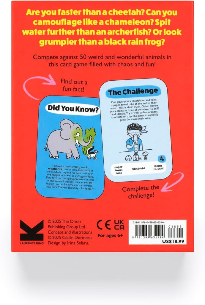 Beat The Cheetah! Card Game - Parkette.