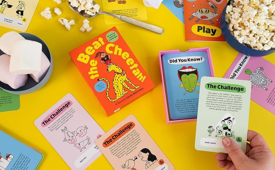 Beat The Cheetah! Card Game - Parkette.