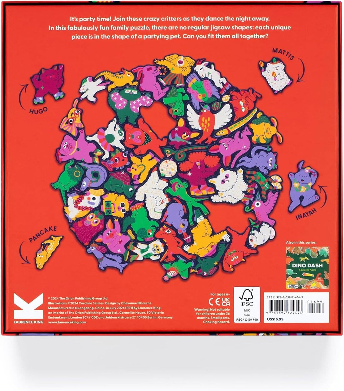 Pet Party: A Shaped Pieces Puzzle - Parkette.