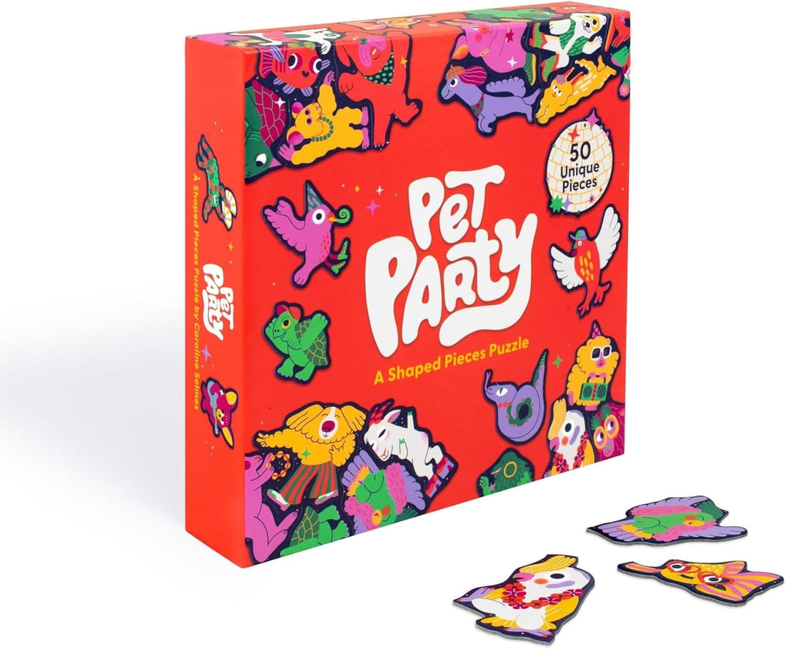 Pet Party: A Shaped Pieces Puzzle - Parkette.