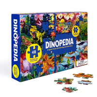 Dinopedia 180-Piece Jigsaw Puzzle - Parkette.