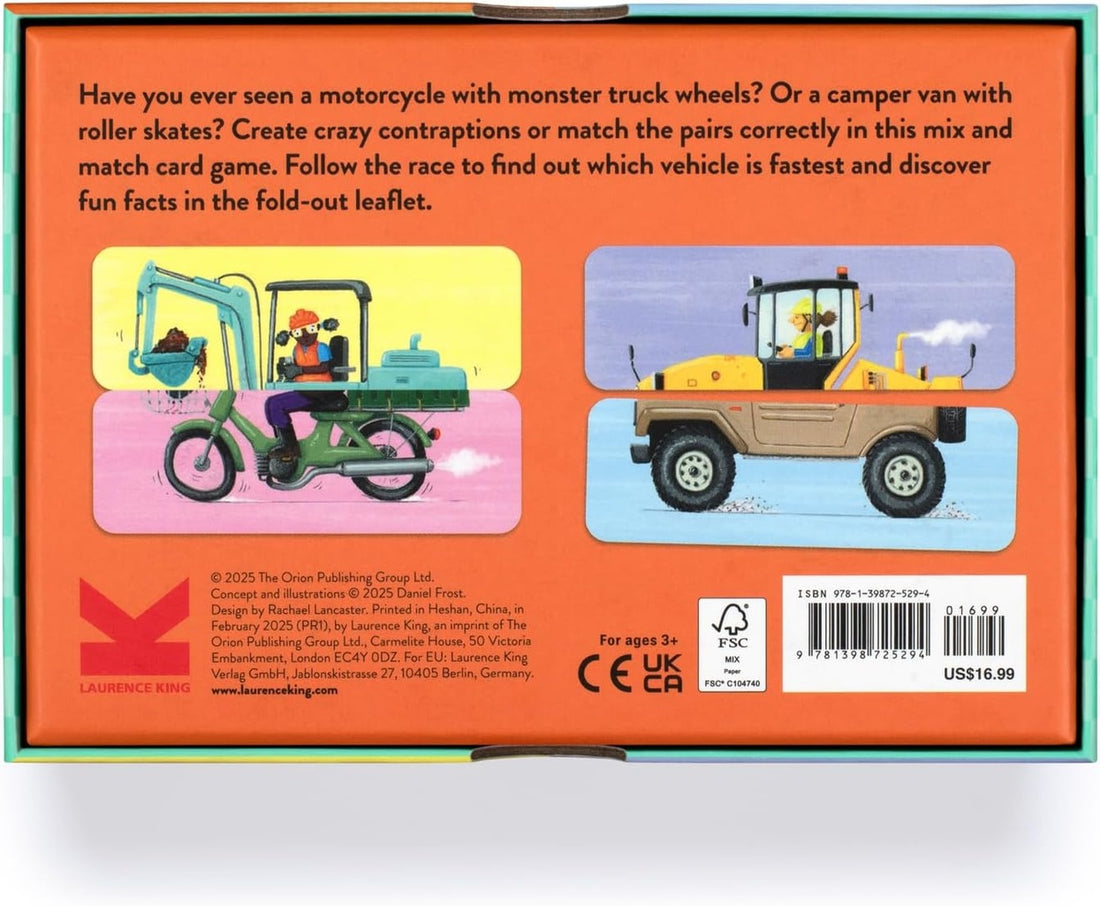 Wild Rides Card Game - Parkette.