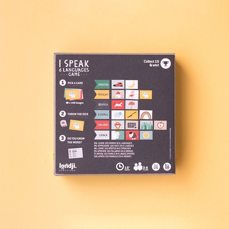 I Speak 6 Languages Game - Parkette.