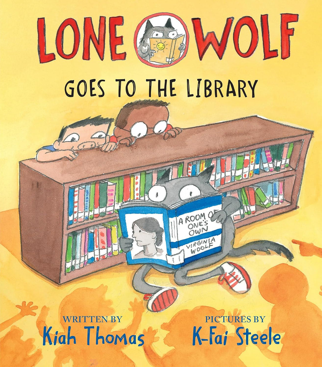 Lone Wolf Goes to the Library - Parkette.
