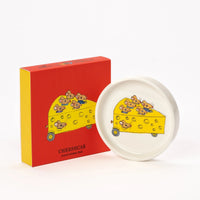 Magpie x Richard Scarry Cheese Car Round Trinket Dish