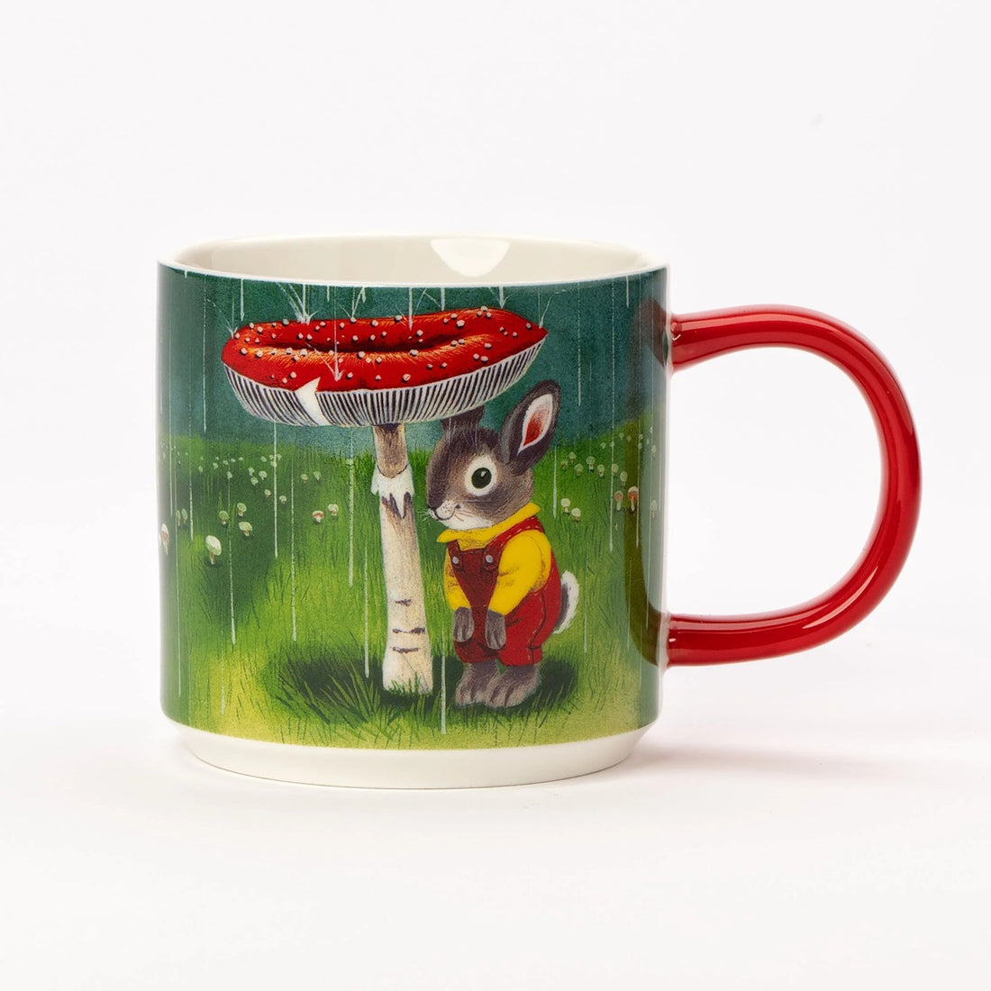 Magpie x Richard Scarry I Am a Bunny Mushroom Mug