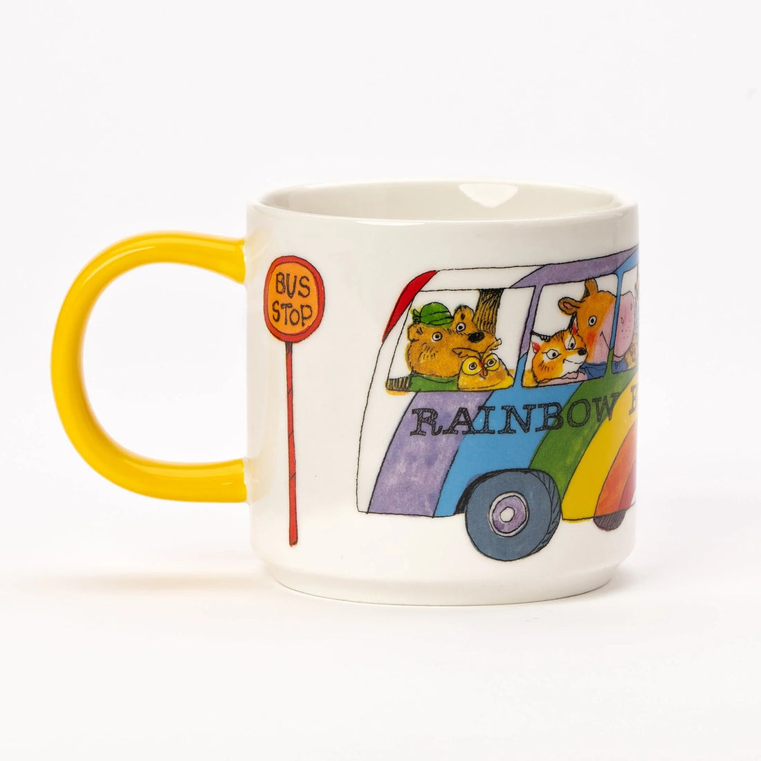 Magpie x Richard Scarry Rainbow Bus Mug