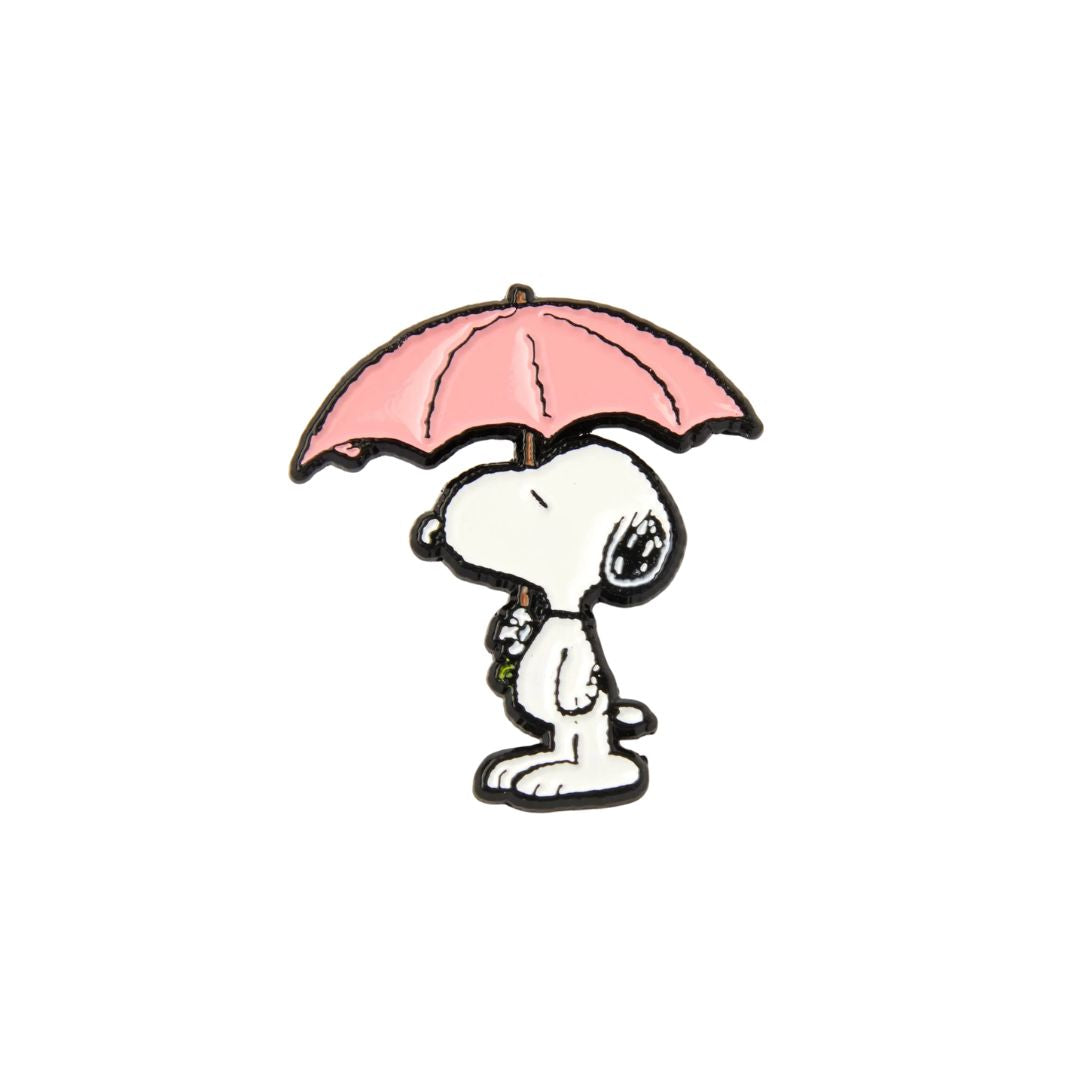 Snoopy Umbrella Enamel Pin - Parkette.