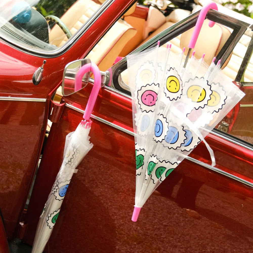 Kids' Smiley Umbrella 🙂 - Parkette.