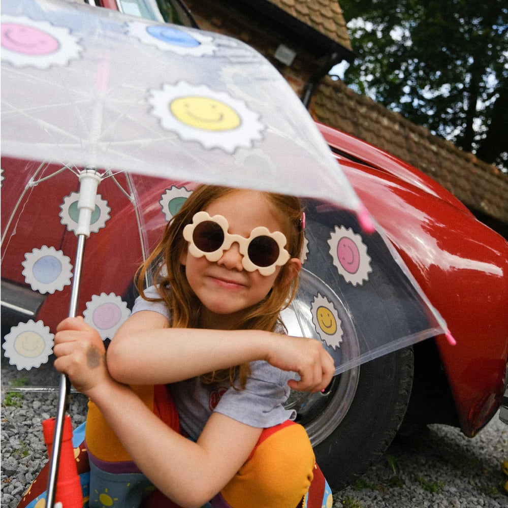 Kids' Smiley Umbrella 🙂 - Parkette.