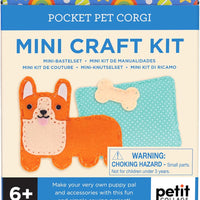 Mini Craft Kit: Pocket Pet Corgi