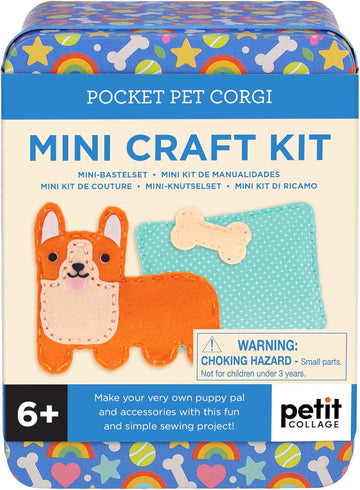 Mini Craft Kit: Pocket Pet Corgi