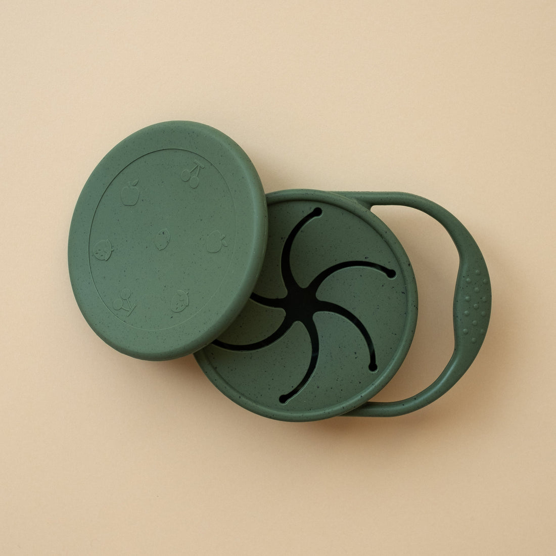 Silicone Snack Bowl with Lid - Parkette.