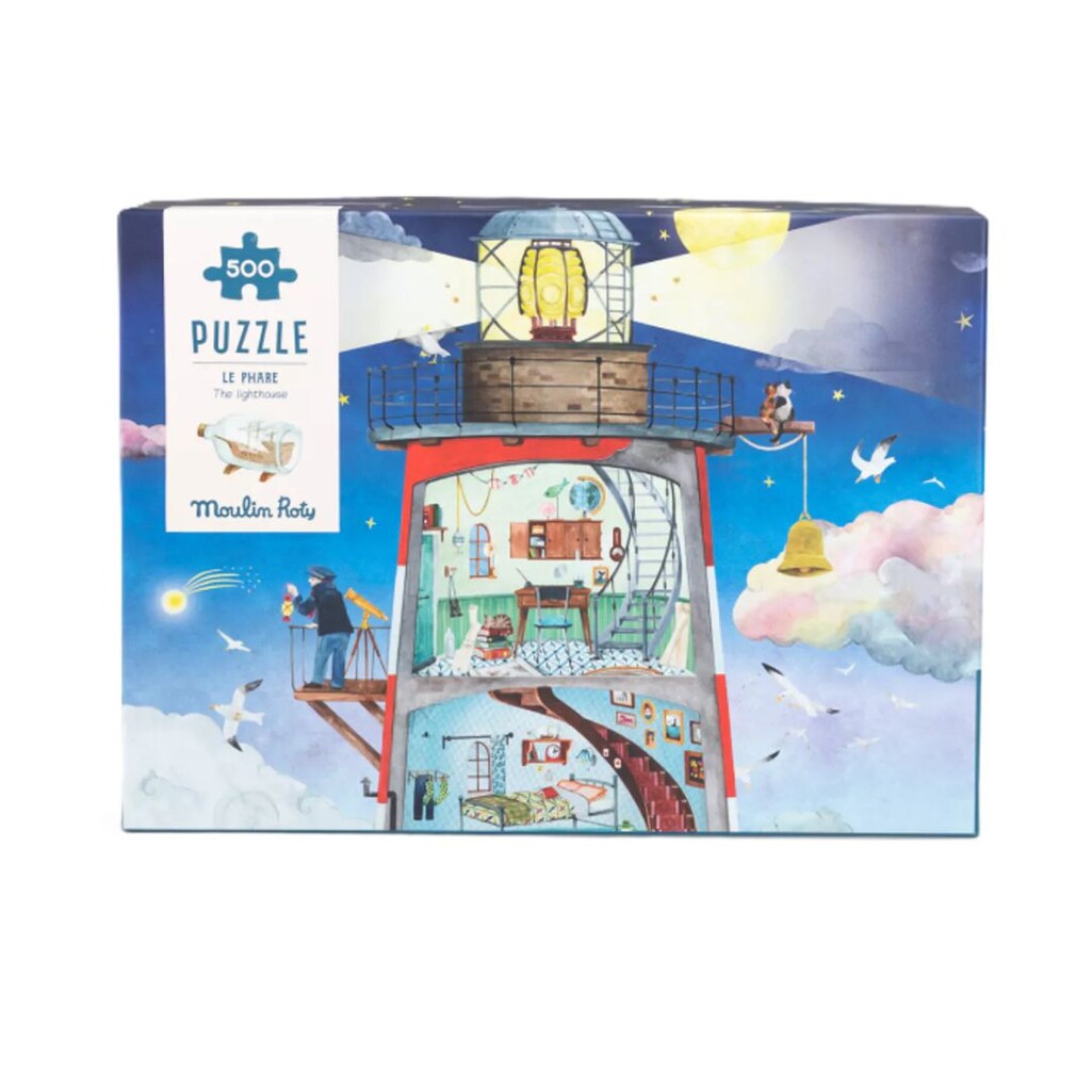 L'Explorateur Lighthouse 500-Piece Puzzle - Parkette.