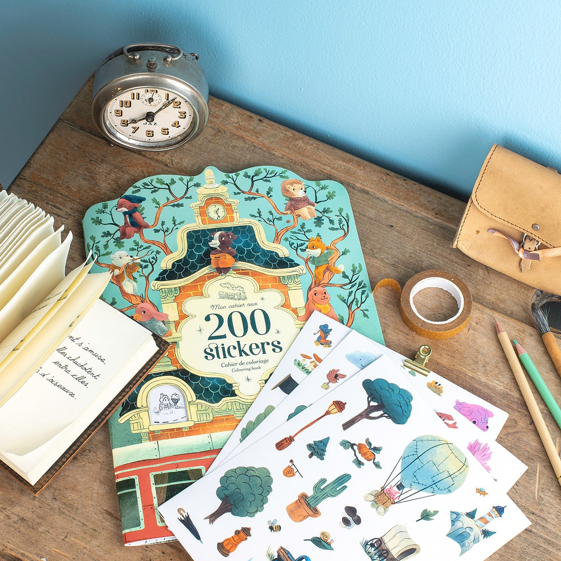 La Bande à Jojo Colouring Book with Stickers