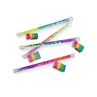 Les Petites Merveilles Yellow & Blue Glitter Wand